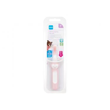 Mam Baby´S Brush Massaging Brush 1Pc  K  (Toothbrush) 3m+ Pink 