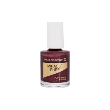 Max Factor Miracle Pure  12Ml  Ženski  (Nail Polish)  373 Regal Garnet