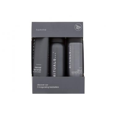 Rituals Homme 3 Invigorating Bestsellers Shower Foam Homme 50 Ml + Antiperspirant Homme 50 Ml + Facial Peeling Homme 70 Ml 50Ml    Muški (Pjena Za Tuširanje)