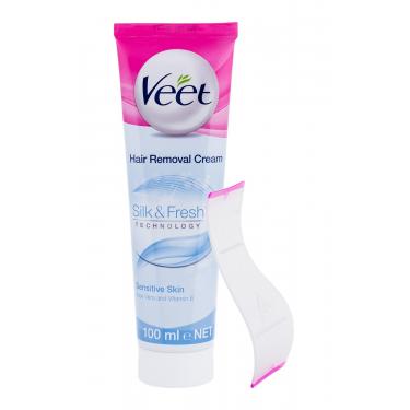 Veet Silk & Fresh Sensitive Skin  100Ml    Ženski (Proizvod Za Depilaciju)