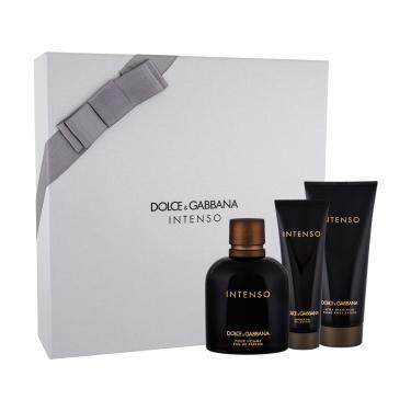 Dolce&Gabbana Pour Homme Intenso 125Ml   Edp 125 Ml + Aftershave Balm 100 Ml + Shower Gel 50 Ml    Muški 