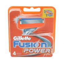 Gillette Fusion5 Power  4Pc    Muški (Zamjenska Oštrica)