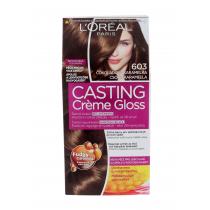 L´Oreal Paris Casting Creme Gloss  Hair Colour 1Pc Ženski 603 Chocolate Caramel (Cosmetic)