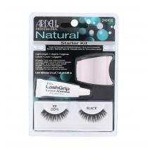 Ardell Natural Demi 101 Eyelashes Demi Wispies 101 1 Pair + Eyeuasjes Glue 2,5 G + Applicator 1Pc Black   Ženski (Umjetne Trepavice)