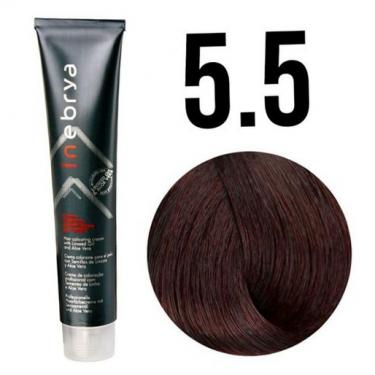 Inebrya Color      5/5 Light Chestnut Mahogany 100ml(Hair Color) Unisex