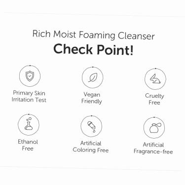 Dear, Klairs Rich Moist 100Ml Foaming Cleanser   (Cleansing Mousse) Unisex  