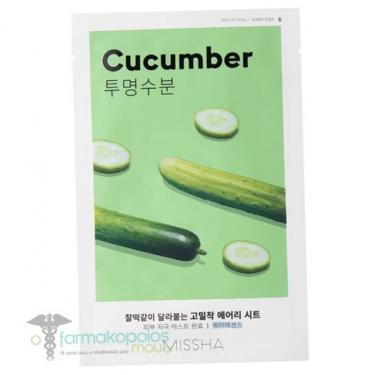 Missha Airy Fit Sheet Mask Cucumber      19g(Face Mask) Unisex