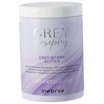 Inebrya Greylosophy 1000Ml Grey By Day Butter   (Hair Mask) Unisex  
