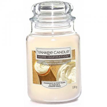 Yankee Candle Home Inspiration 538G Vanilla Frosting   (Scented Candle) Unisex  