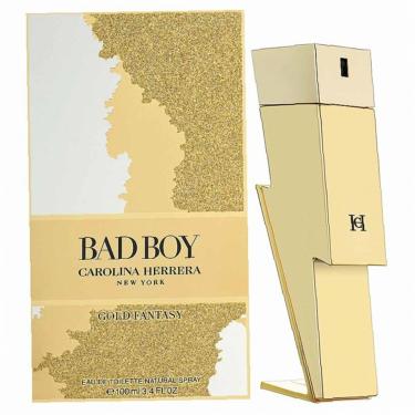 Carolina Herrera Bad Boy 100Ml Gold Fantasy   (Eau De Toilette) Muški  