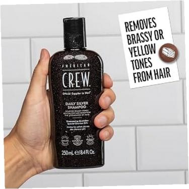 American Crew Daily Silver Shampoo      250ml(Shampoo) Muški