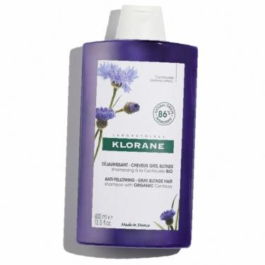 Klorane Organic Centaury 400Ml Anti-Yellowing   (Shampoo) Ženski  