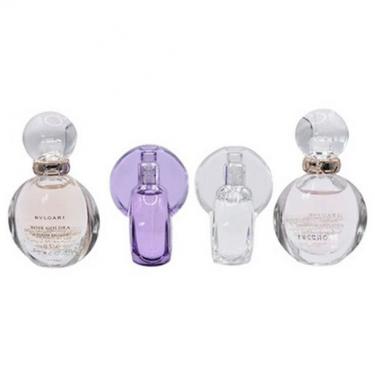 Bvlgari Women’s Gift Collection    EDT Rose Goldea Blossom Delight 5 ml + EDT Omnia Crystalline 5 ml + EDT Omnia Amethyste 5 ml + EDP Rose Goldea Blossom Delight 5 ml   5ml(Eau de Toilette) Ženski