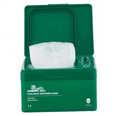 VT Cosmetics Cica Daily Soothing Mask      30pc(Face Mask) Unisex