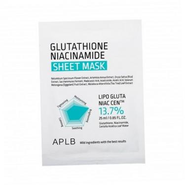 Aplb Glutathione Niacinamide 25Ml Sheet Mask   (Face Mask) Unisex  