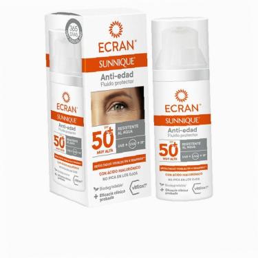 Ecran Sunnique 50Ml Anti-Aging Protective Fluid  Spf50+ (Face Sun Care) Unisex  