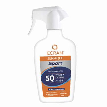 Ecran Sunnique 270Ml Sport Protective Milk Spray  Spf50 (Sun Body Lotion) Unisex  