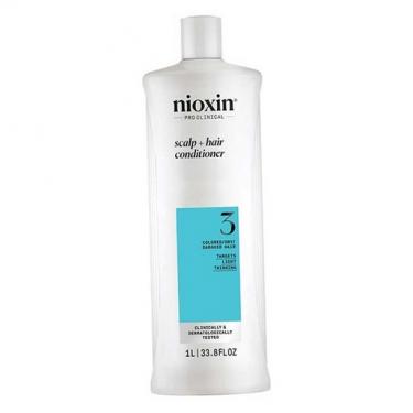Nioxin System 3 1000Ml Scalp + Hair Conditioner   (Conditioner) Ženski  