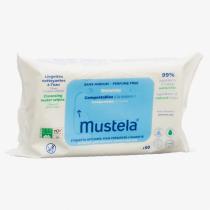 Mustela Bébé 60Pc Cleansing Wipes  Perfume Free (Cleansing Wipes) K  