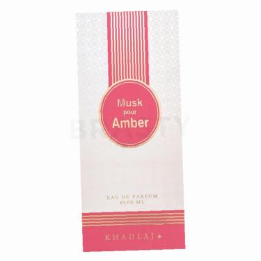 Khadlaj Musk Pour Amber 100Ml    (Eau De Parfum) Ženski  