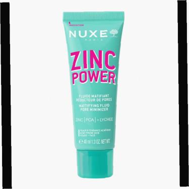 Nuxe Zinc Power 40Ml Mattifying Fluid Pore Minimizer   (Day Cream) Unisex  