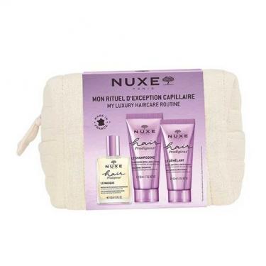 NUXE Hair Prodigieux My Luxury Haircare Routine   Hair Prodigieux High Shine Shampoo 50 ml + Hair Prodigieux High Shine Conditioner 30 ml + Hair Prodigieux Pre-Shampoo Nourishing Mask 30 ml + Cosmetic Bag Hair Mask  50ml(Shampoo) Ženski