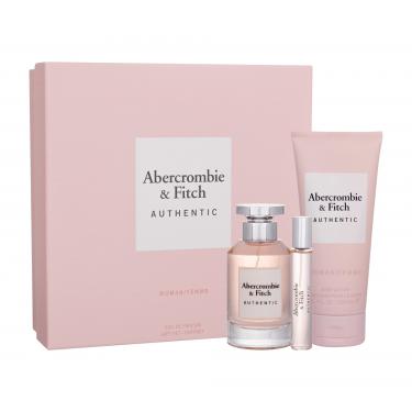 Abercrombie & Fitch Authentic  Edp 100 Ml + Edp 15 Ml + Body Lotion 200 Ml 100Ml    Ženski (Eau De Parfum)