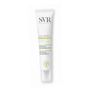 SVR Sebiaclear Creme  SPF50+    40ml(Face Sun Care) Ženski