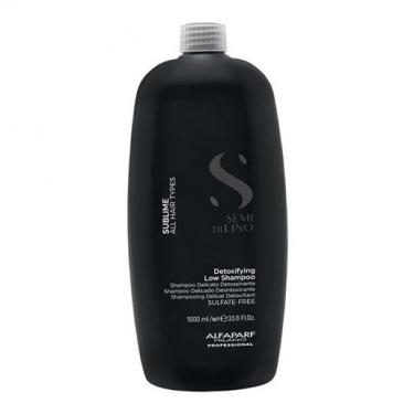 ALFAPARF MILANO Semi Di Lino Sublime Detoxifying Low Shampoo      1000ml(Shampoo) Ženski