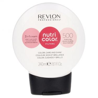 Revlon Professional Nutri Color Filters 3in1 Cream     500 Purple Red 240ml(Hair Color) Ženski