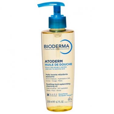 BIODERMA Atoderm Soothing Lipid-Replenishing Cleansing Oil      200ml(Shower Oil) Unisex