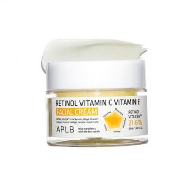APLB Retinol Vitamin C Vitamin E Facial Cream      55ml(Day Cream) Unisex