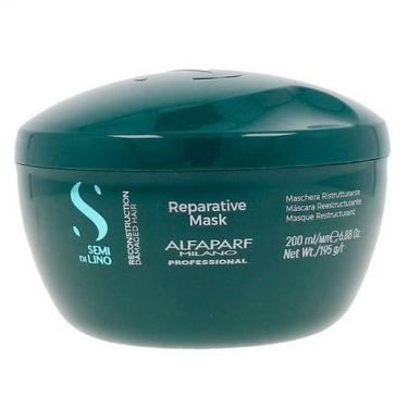 ALFAPARF MILANO Semi Di Lino Reconstruction Reparative Mask      200ml(Hair Mask) Ženski