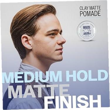 Reuzel Hollands Finest Pomade Clay Matte Pomade      95g(For Definition and Hair Styling) Muški
