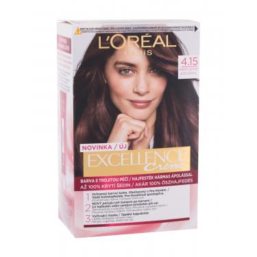 L'Oréal Paris Excellence Creme Triple Protection  48Ml 4,15 Frosted Brown   Ženski (Boja Kose)