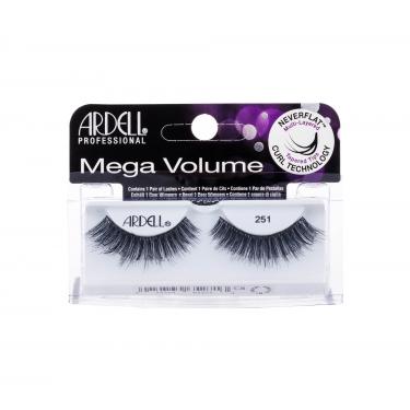 Ardell Mega Volume 251  1Pc Black   Ženski (Umjetne Trepavice)