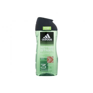 Adidas Active Start Shower Gel 3-In-1 250Ml  Muški  (Shower Gel) New Cleaner Formula 
