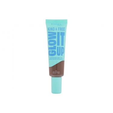 Rimmel London Kind & Free 30Ml Glow It Up Moisturising Skin Tint   (Makeup) Ženski  605 Deep Chocolate