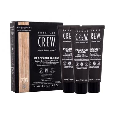 American Crew Precision Blend Natural Grey Blending Hair Color 1Balení  Muški  (Hair Color)  7/8 Light Claro Clair Blond