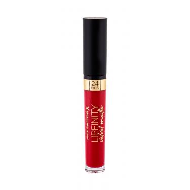 Max Factor Lipfinity Velvet Matte 24Hrs  3,5Ml 025 Red Luxury   Ženski (Ruž)