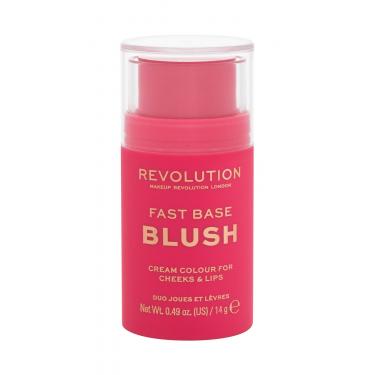 Makeup Revolution London Fast Base Blush   14G Rose   Ženski (Rumenilo)