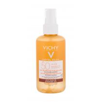 Vichy Capital Soleil Solar Protective Water Enhanced Tan  200Ml   Spf50 Ženski (Losion Za Tijelo Od Sunca)