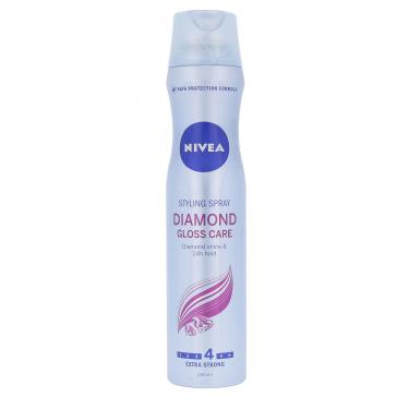 Nivea Diamond Gloss Care   250Ml    Ženski (Lak Za Kosu)