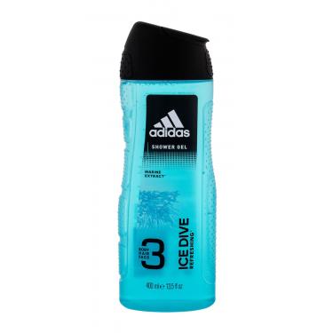 Adidas Ice Dive   400Ml   3In1 Muški (Gel Za Tuširanje)