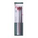 Swissdent Profi Colours Trio  3Pc White, Grey, Black  Soft-Medium Unisex (Cetkica Za Zube)