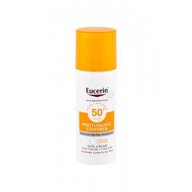 Eucerin Sun Protection Photoaging Control Cc Cream  50Ml Medium  Spf50+ Ženski (Njega Lica Od Sunca)