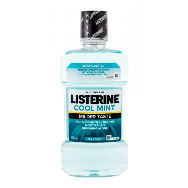 Listerine Mouthwash Cool Mint Mild Mint  500Ml    Unisex (Vodica Za Ispiranje Usta)