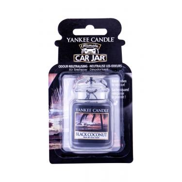 Yankee Candle Black Coconut Car Jar  1Pc    Unisex (Osvježivac Zraka Za Auto)