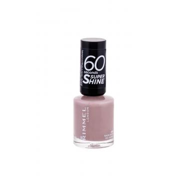 Rimmel London 60 Seconds Super Shine  8Ml 498 Rain Rain Go Away   Ženski (Lak Za Nokte)