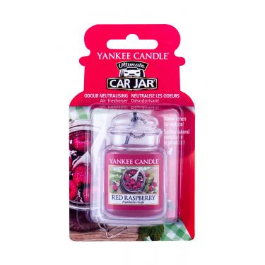 Yankee Candle Red Raspberry Car Jar  1Pc    Unisex (Osvježivac Zraka Za Auto)